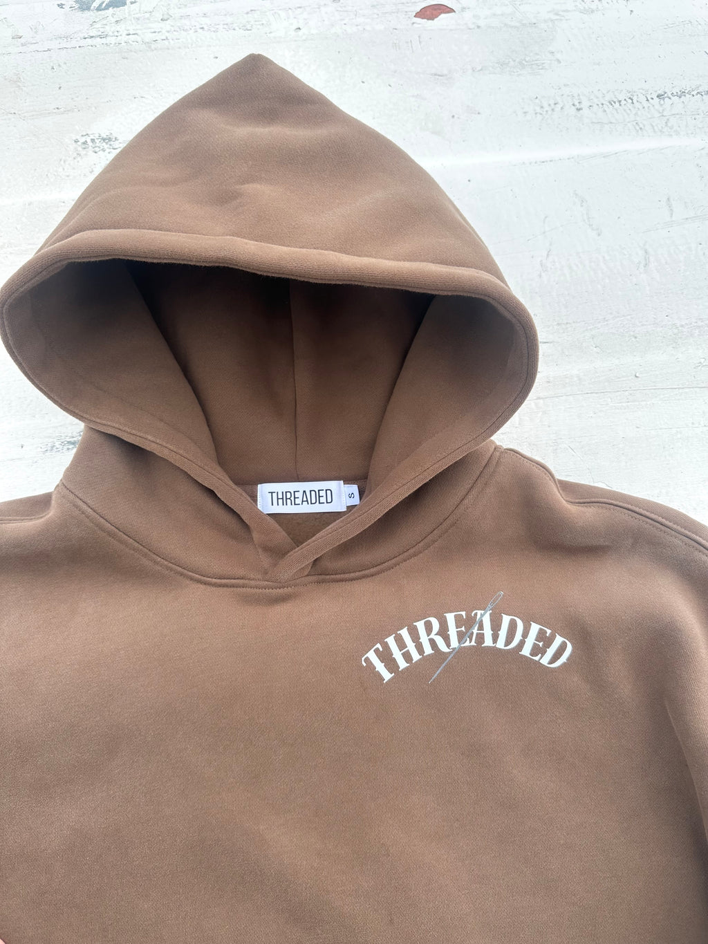 Joy of Exploring Hoodie Brown