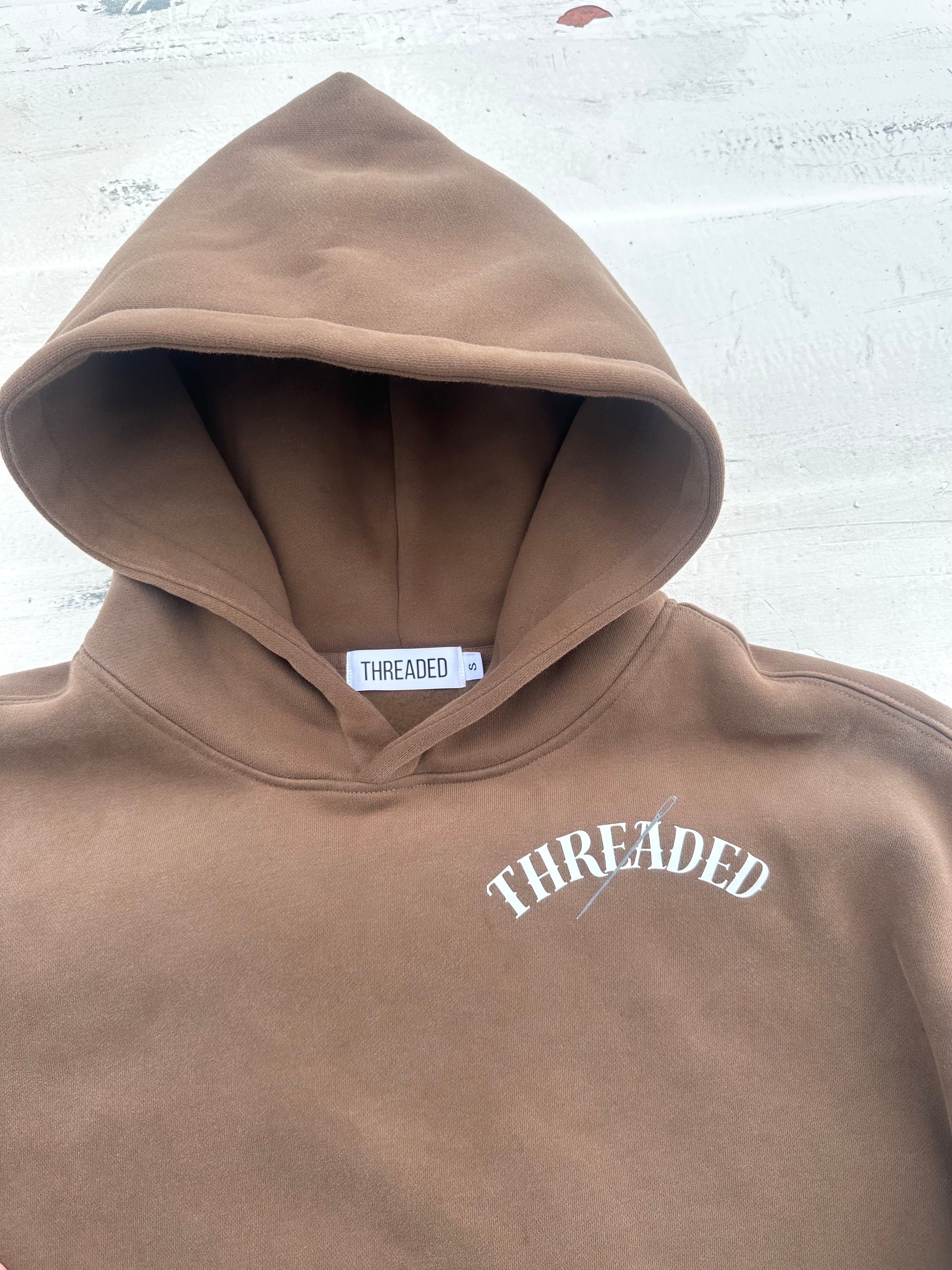 Joy of Exploring Hoodie Brown