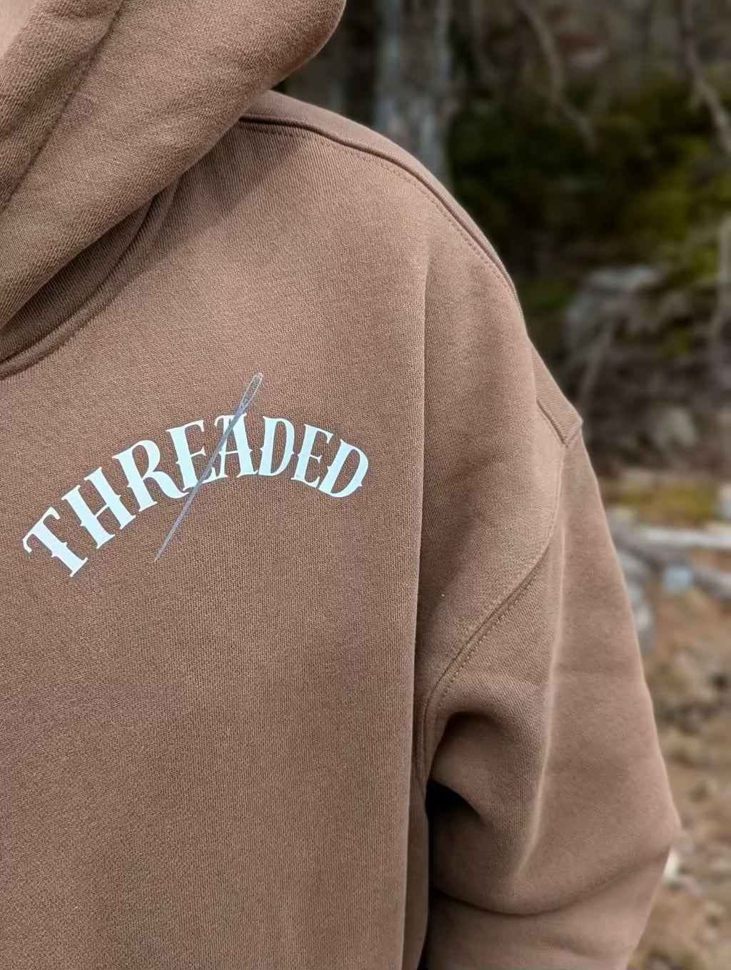 Joy of Exploring Hoodie Brown