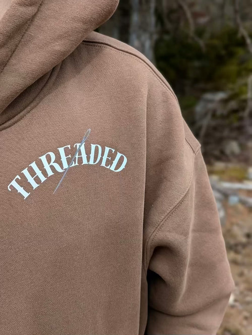 Joy of Exploring Hoodie Brown