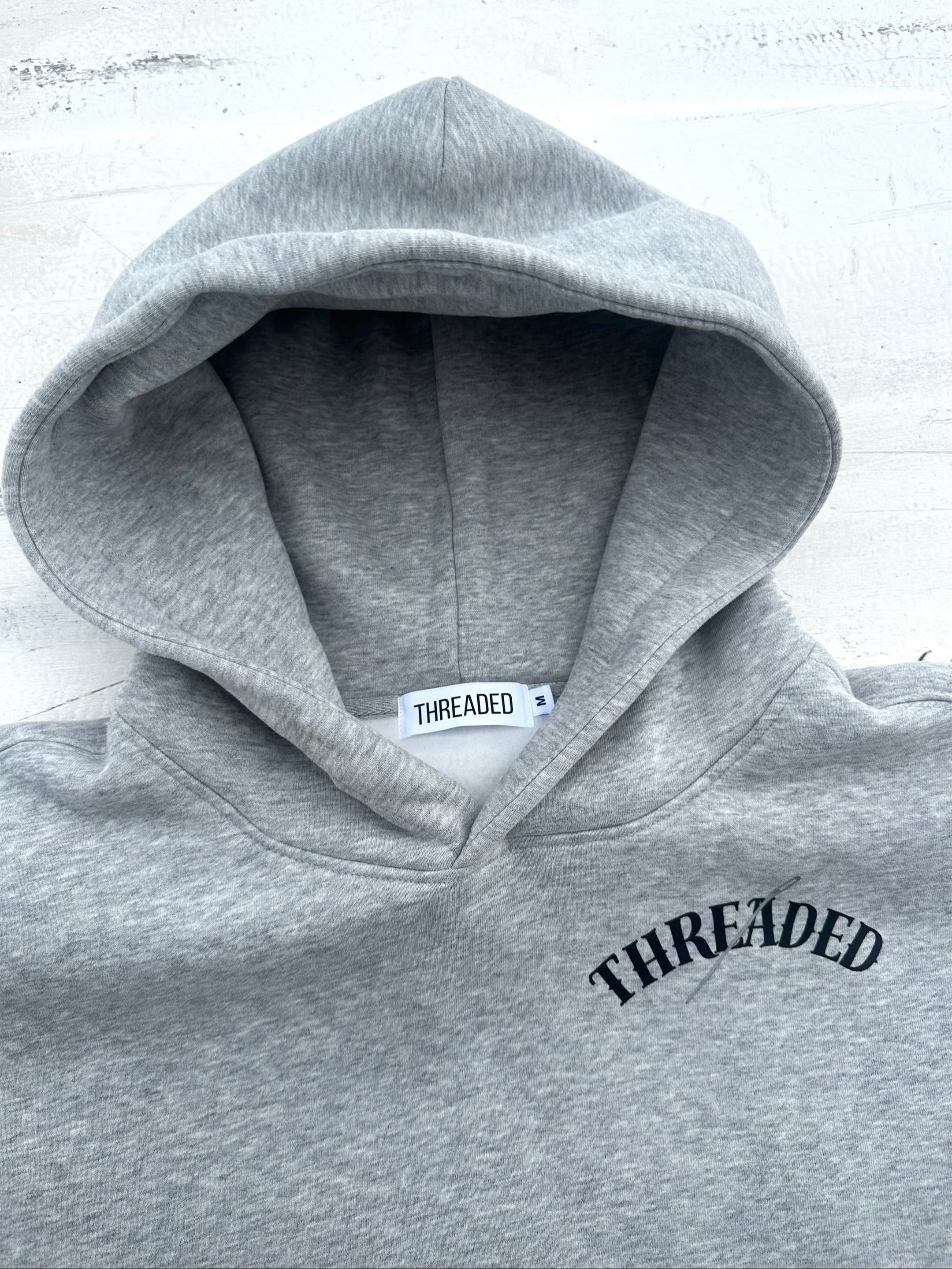Joy of Exploring Hoodie Grey